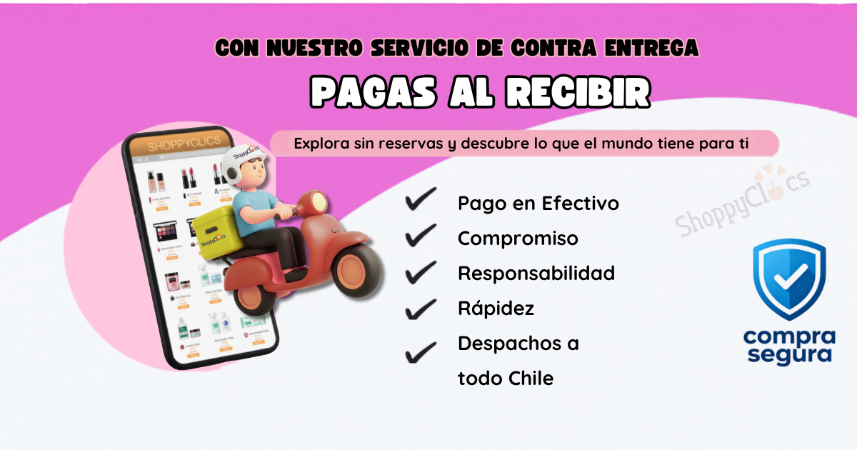 Con nuestro servicio de contra entrega pagas al recibir