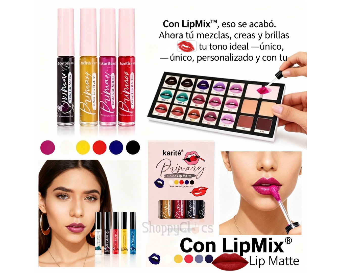 LipMix™ Crea tu color. Rompe las reglas.